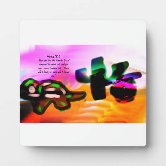 Jezus liefde fotoplaat (Voorkant)