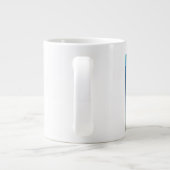 Jezus liefde grote koffiekop (Achterkant)