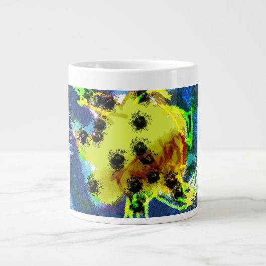 Jezus liefde grote koffiekop (Voorkant)