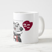 Jezus liefde grote koffiekop (Voorkant rechts)
