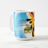Jezus liefde koffiemok (Voorkant links)