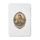 Jezus liet het telefoonscherm op de dansvloer van  badmat (Voorkant Verticaal)
