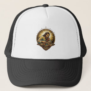 Jezus liet kleine SD-kaart vallen Verloren tapijt Trucker Pet
