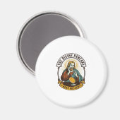 Jezus liet perfecte pannenkoek vallen bij het omdr magneet (Voorkant / Achterkant)