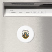 Jezus liet perfecte pannenkoek vallen bij het omdr magneet (Insitu (Vaatwasser))