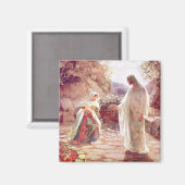 Jezus lijkt op Mary Magdalene Magneet (Voorkant / Achterkant)