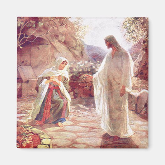 Jezus lijkt op Mary Magdalene Magneet (Voorkant)