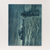 Jezus loopt op het Zee | Bijbel Legpuzzel (Verticaal)