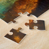 Jezus loopt op het Zee van Galilea Paul Bril 1590 Legpuzzel (Zijkant)