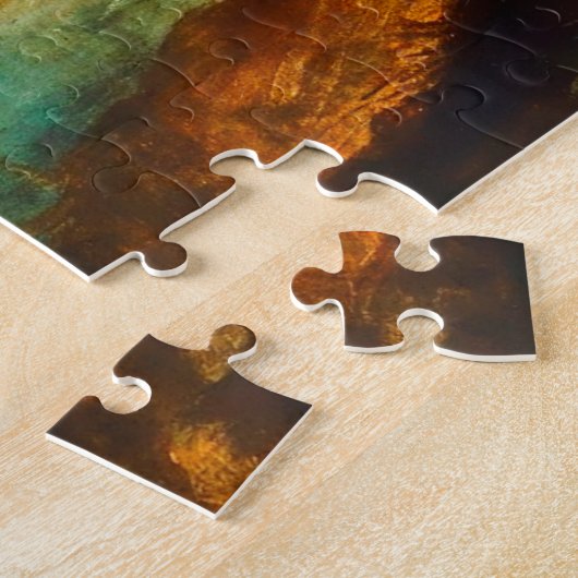 Jezus loopt op het Zee van Galilea Paul Bril 1590 Legpuzzel (Zijkant)