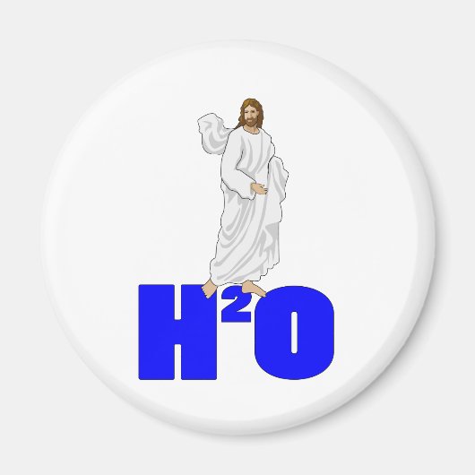 Jezus loopt op water magneet (Voorkant)