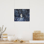 Jezus loopt op water poster (Keuken)