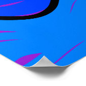 Jezus loopt op water poster (Hoek)