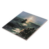 Jezus loopt op water tegeltje (Zijkant)