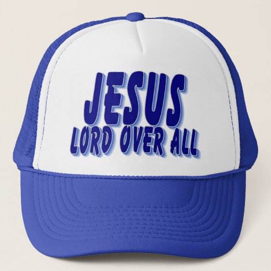 Jezus Lord over alles Trucker Pet
