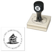 Jezus Maagd Maria Pieta Religieus Katholiek Rubberstempel (Gestempeld)