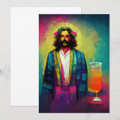 Jezus maakt geweldig. cocktails bedankkaart (Voorkant / Achterkant)