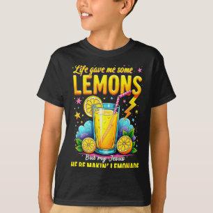 Jezus maakt limonade Bijbel Leven Gaf Me Wat Citro T-shirt