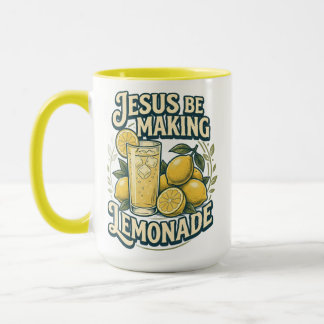 Jezus maakt limonade mok
