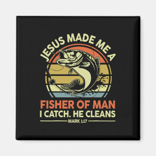 Jezus maakte mij visser van mensen Funny B Vader C Magneet