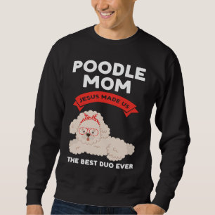 Jezus maakte ons het beste duo ooit poodle trui
