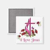 Jezus Magneet (Voorkant / Achterkant)