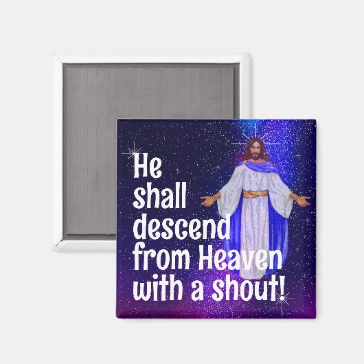 Jezus Magneet (Voorkant / Achterkant)