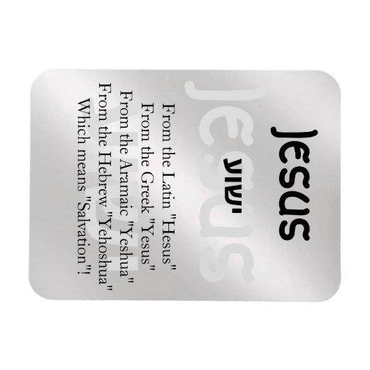 Jezus Magneet (Horizontaal)