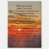 Jezus magneet (Voorkant)