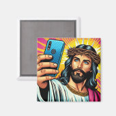 Jezus magneet! magneet (Voorkant / Achterkant)