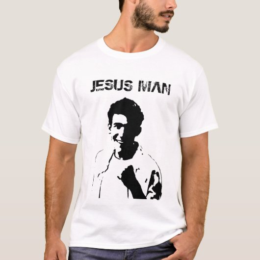 Jezus man t-shirt (Voorkant)