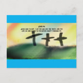 Jezus manier briefkaart (Voorkant)