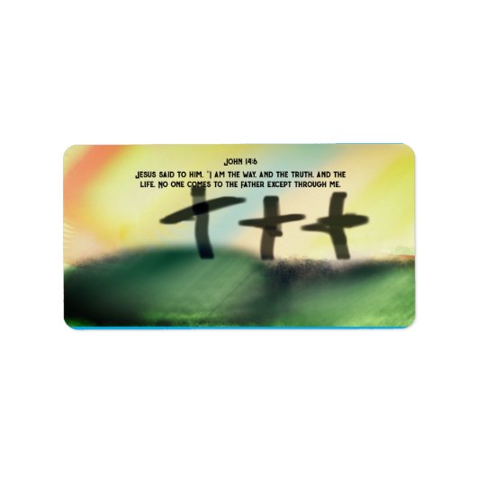 Jezus manier etiket (Voorkant)