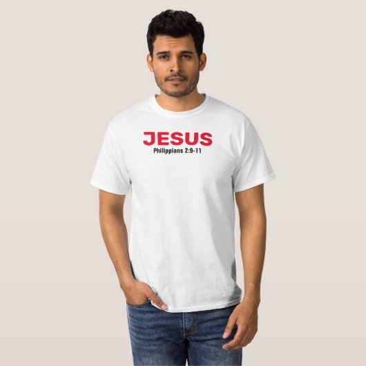 Jezus - Mannen T-shirt (Voorkant volledig)