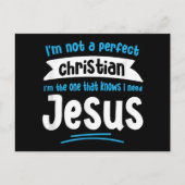 Jezus Mannen Vrouwen Kinderen Fun Christelijke Fai Briefkaart (Voorkant)