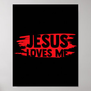 Jezus Mannen Vrouwen Kinderen Fun Christelijke Fai Poster