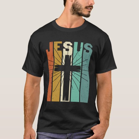 Jezus Mannen Vrouwen Kinderen Fun Christelijke Fai T-shirt (Voorkant)