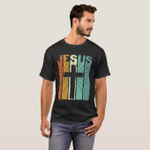 Jezus Mannen Vrouwen Kinderen Fun Christelijke Fai T-shirt (Voorkant volledig)