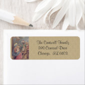 Jezus Maria Jozef Geboortemanager Drie Koningen Etiket (Insitu)