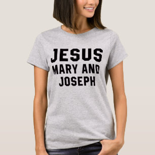Jezus Mary en Joseph T-shirt