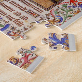 Jezus Mary en Joseph vliegen naar Egypte Legpuzzel (Zijkant)