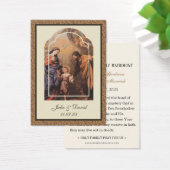 Jezus Mary Joseph, katholieke weddenschap Visitekaartje (Bureau)