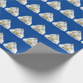 Jezus, Mary, Joseph Kerstmis Cadeaupapier (Hoek)