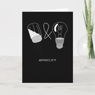 Jezus Matthew 5 13-14 Sermon op de berg Kaart