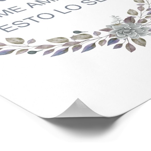 Jezus me ama esto lo se poster (Hoek)