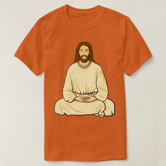 Jezus Meditatie T-shirt (Design voorkant)