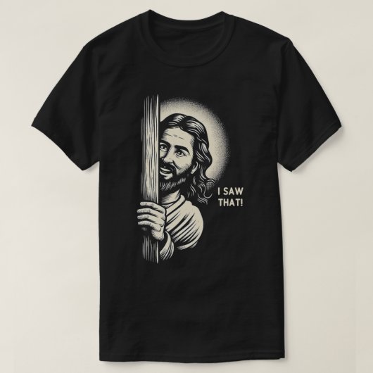 Jezus Meme Ik zag dat 1 T-shirt (Design voorkant)