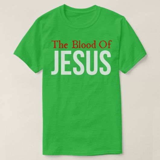 Jezus mensen t-shirt (Design voorkant)