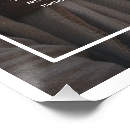 Jezus - Messias van Israël Perfect Poster (Hoek)