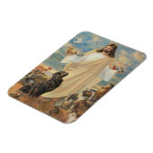 Jezus met de dieren magneet (Linkerzijde)